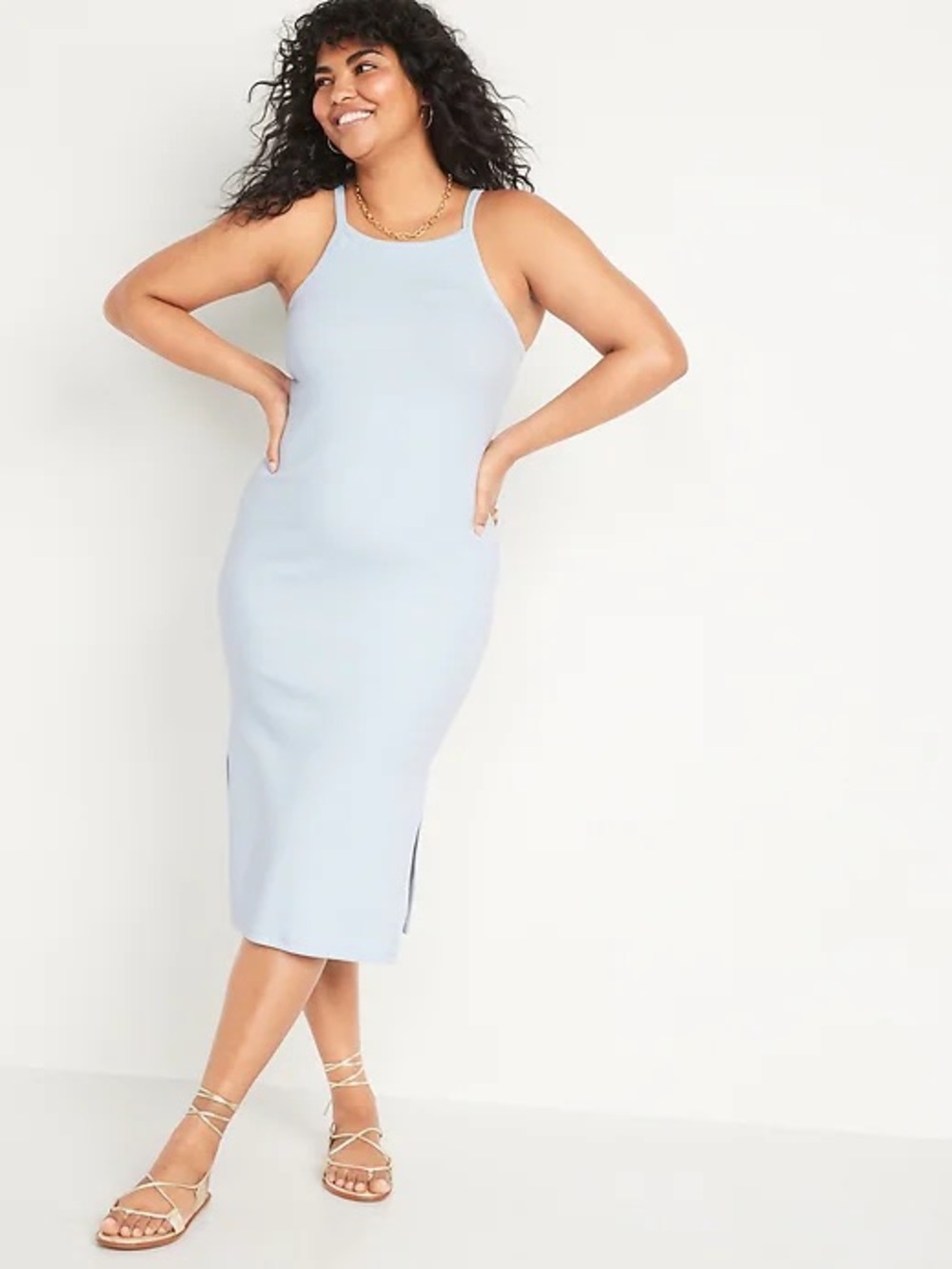 8. 14”-25”PTP Old Navy Ribbed Dress
